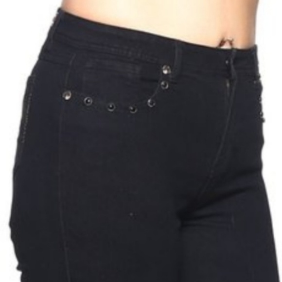 Black be-Girl skinny jeans size 22 - Picture 7 of 7